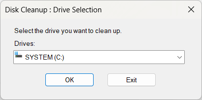 drive selection